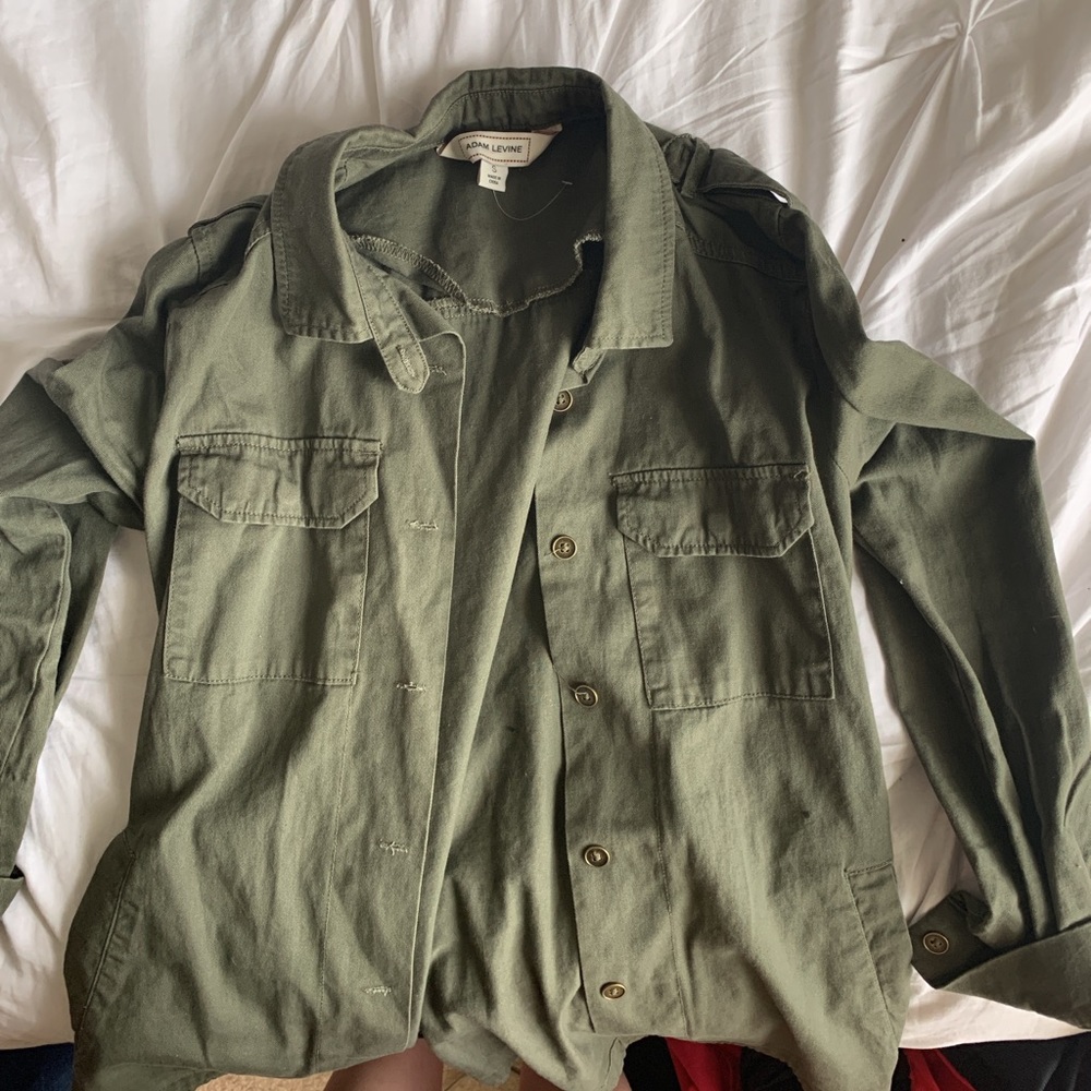 Army green jacket